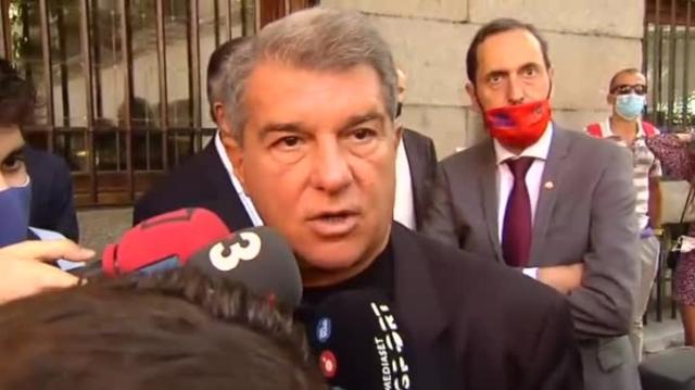 世界杯比赛回放-拉波尔塔表态：不论赛果如何 科曼都将继续执教